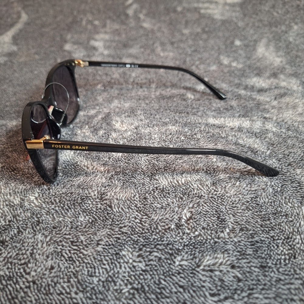 Foster‎ Grant Fashion Sunglasses M12 Black FREE CASE - Picture 2 of 9